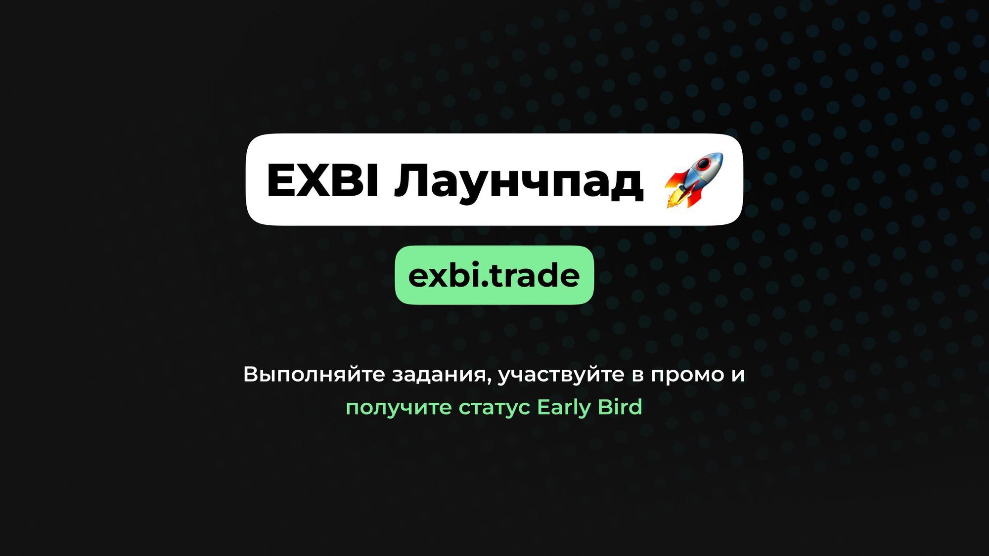 Инновационная платформа EXBI Launchpad